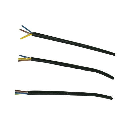 三芯PVC线缆 3∗1mm² 黑色
